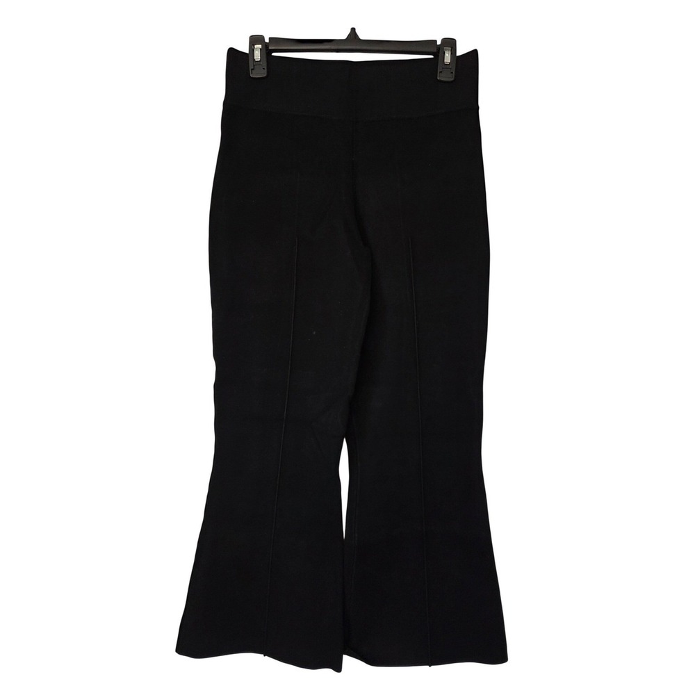 J.Crew Delaney Kickout Sweater Pants Womens Small Tall Black NWT $168 CN741